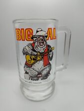 Vintage Big Al Bear Jamboree Guitar Mug Walt Disney Productions Country Glass 70 picture