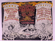 BG-270 Fleetwood Mac Steppenwolf Santana Postcard Fillmore Add Bulk Rate 1970 picture