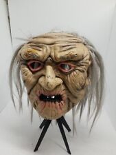 Halloween Mask , Scary Old Person, Zombie? Long Gray Hair , Unbranded picture