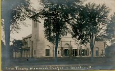 1908 Exterior Finney Memorial Chapel Oberlin OH RPPC Real Photo Postcard C47 picture