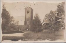 RPPC Postcard St Thomas Church and Parsonage Fort Washington PA  picture