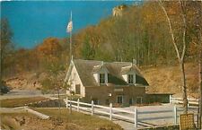 Cassville Wisconsin~Stonefield Office of State Farm & Craft Museum~1950 Postcard picture