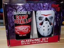 FRIDAY THE 13th horror beer pint glass Jason Voorhees Horror New NIB picture