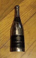 Vintage French Bottle Opener Champagne Bottle Shape picture