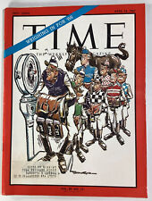 Time Magazine 1967 Rare Ads Election LBJ Reagan Nixon Cubs Santo Sewanee Volvo picture