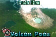 Volcan Volcano Poas Costa Rica Postcard picture
