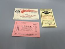 Historic China Town San Francisco Papers And Tickets Historic Cool picture