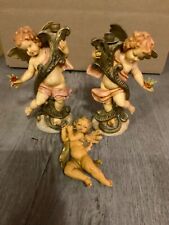 3 vintage made in Italy cherubs picture