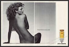 Paco Rabanne Metal Fragrance Portrait 1980s Print Advertisement (2 pages) 1982 picture