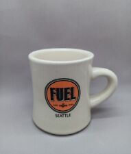 Fuel Coffee Seattle Diner Style Two-Sided Logo Cream Color picture