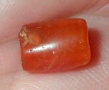 8.5mm Ancient Egyptian Amarna Carnelian Stone bead, 3300+ Years Old #6162 picture