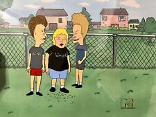 Beavis and Butthead vintage ‘90s production animation cel COA picture