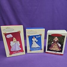hallmark keepsake ornaments Barbie 1996 , 2003 , 2005 All In Great Condition picture