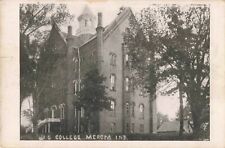 Union Christian College Merom Indiana IN PM Sullivan 1920 Postcard picture