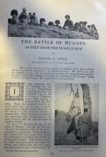 1905 Battle of Mukden Russo Japanese War illustrated picture