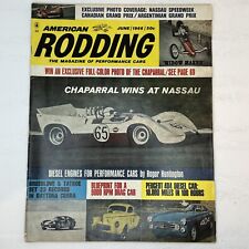 American Rodding Magazine June 1966 Hot Rod Car Drag Racing Chaparral Muscle picture