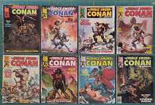 Lot of 8 SAVAGE SWORD OF CONAN Nos. 6, 8, 10, 12, 16, 17, 18 & 20 picture