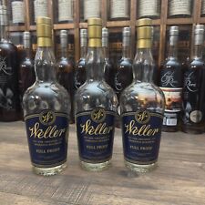 Weller Full Proof  Bourbon “3 Empty Unrinsed Bottle” 750ml 114 Proof picture