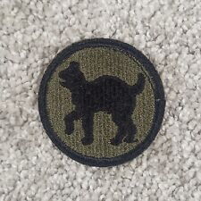 Vintage 81st Infantry Division Patch Wildcats WWII Original US Army OD Green picture