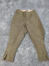 WW1 World War 1 Military US Army Wool Breeches Pants Trousers Zucker & Weinshel picture