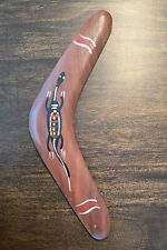Aboriginal Handcrafted Boomerang Australia 12”. picture