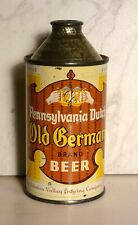 OLD GERMAN PENNSYLVANIA DUTCH BEER - CONE TOP - IRTP - LEBANON VALLY BREWING, PA picture