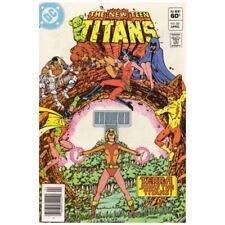 New Teen Titans (1980 series) #30 Newsstand in VF + condition. DC comics [h' picture