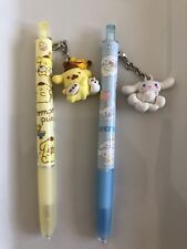 Cinnamoroll and Pompompurin Charm Pen Set of 2 Black Ink 0.5mm picture