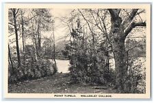 c1930's Point Tupelo River Wellesley College Massachusetts MA Vintage Postcard picture