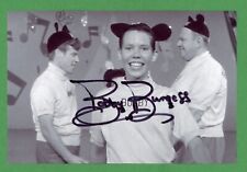 Bobby Burgess Mickey Mouse Club Mouseketeer Signed 4x6 Photo E25368 picture