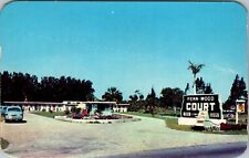 Postcard Penn Wood Court  u S 1 Wabasso Florida [bp] picture