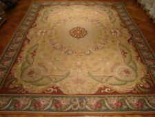 12x17 Tuscan Needlepoint wool 17th-century Aubusson French Handmade rug 5736 picture