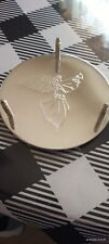 Vintage Elegance Silver Plated Coasters New In Box (6) With Holder And Angel Imp picture