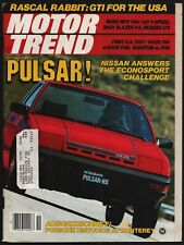 NOVEMBER 1982 MOTOR TREND MAGAZINE NISSAN PULSAR-NX, VOLVO 760, BLAZER V6 picture