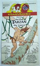Tarzan-on Video - McDonald's Happy Meal Sack - 1999 picture