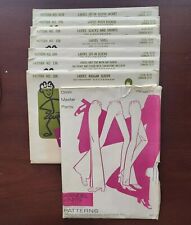 Vintage Mixed Lot Of 8 women sewing patterns as-is Cut & Uncut 1960s Sizes 28-46 picture