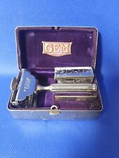 Antique GEM 1912 Safety Razor With Case/ Made In USA  picture