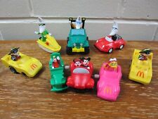 McDonald's Happy Meal Toy Lot of (8) Various Vintage Cars Moon Man Mickey Goofy picture