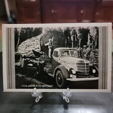 VTG Real Photo Postcard RPPC Truck Logging In Northwest 1900s Logger  picture