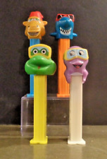 PEZ -  Retired Set of 4 Crazy Animals Camel, Frog, Shark and Octopus 4.9 Patent picture