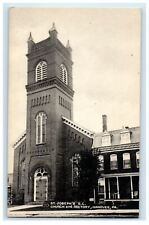 1912 St. Joseph's RC Church and Rectory, Hanover, Pennsylvania PA Postcard picture
