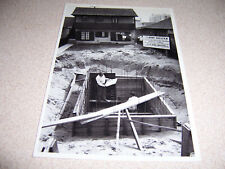 1951 BOMB SHELTER CONSTRUCTION VTG LIFE MAGAZINE REPRO POSTCARD picture