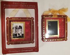 2008 Carlton Cards Sister Photo Christmas Ornament Sister Love Never Outgrow picture