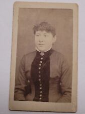 Antique Cabinet Card Unidentified Portrait of  Socialite Woman picture