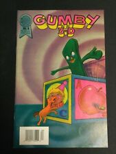 GUMBY 3-D Comic Book BlackThorne Publishing 1987 #6 picture