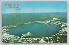 Postcard Crater Lake Oregon 1974 picture