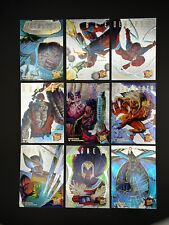 1995 Fleer Ultra X-Men - Hunters and Stalkers - SILVER - Complete Set - Jumbo picture