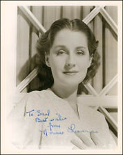 NORMA SHEARER - INSCRIBED PHOTOGRAPH SIGNED CIRCA 1935 picture