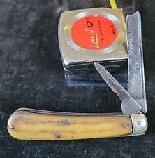 Antique William Thomas Staniforth Sheffield Ascend Cutlery Stag Pocket Knife picture