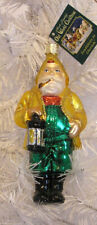 2010 - SALTY SANTA - OLD WORLD CHRISTMAS -BLOWN GLASS ORNAMENT NEW W/TAG picture